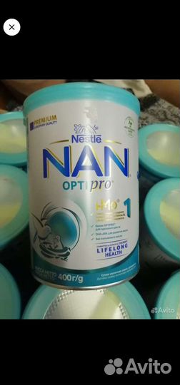 Детская молочная смесь nan