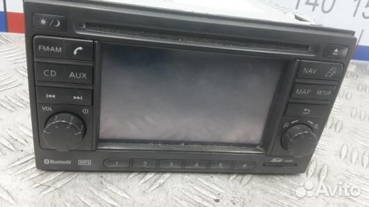 Магнитола nissan qashqai J10 (MML04I401)