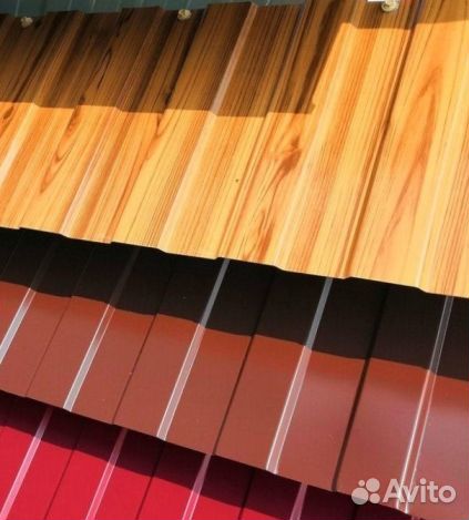 Профнастил С8 окрашеный, м2