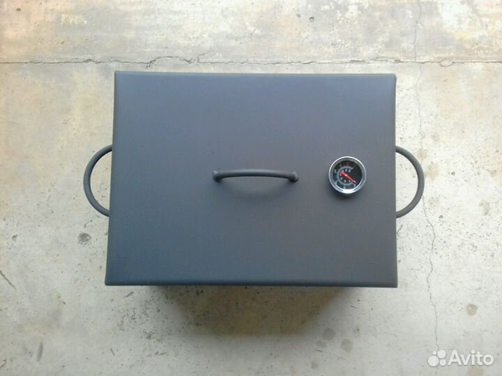 Коптильня с термометром