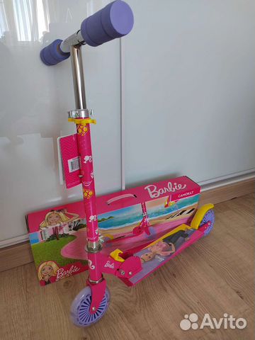 Самокат Barbie, колеса 120, новый