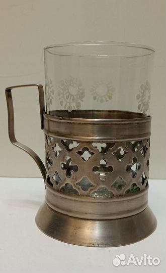 Подстаканник мельхиоровый СССР