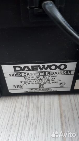 Daewoo видеомагнитофон