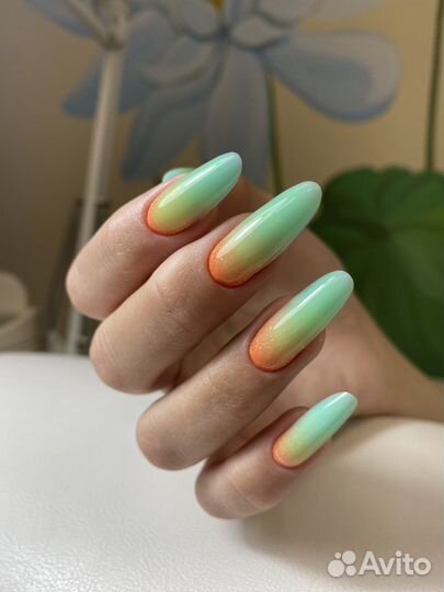 Услуги маникюра на дому. Наращивание ногтей