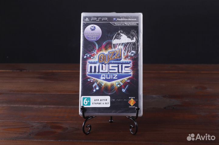 PSP Buzz The Ultimate Music Quiz Запечатан