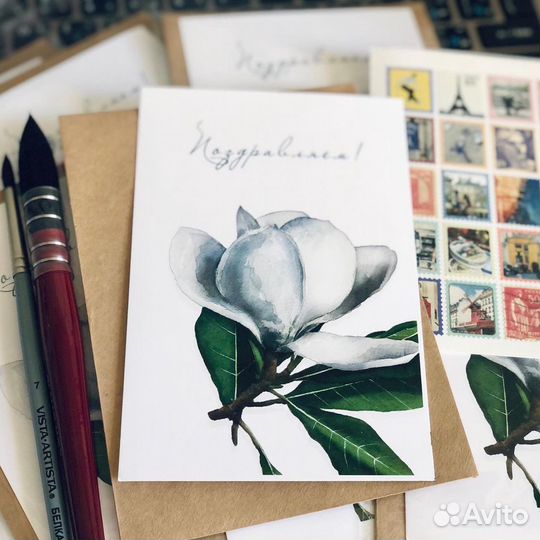 Авторские открытки, иллюстрации и постеры