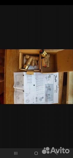 Термостатический клапан Danfoss mtcv 003Z4515 1.5