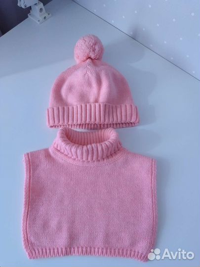 Комплект шапка, шарф