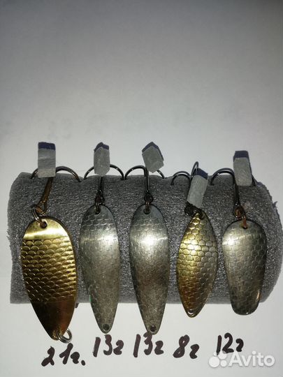 Блесна колбаска ручной работы