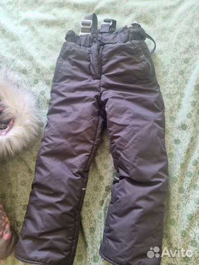 Зимний костюм для девочки 110