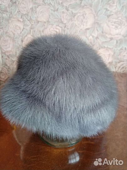 Шапка норковая женская