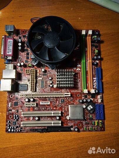 Материнская плата с процессором MSI MS7267 VER4.2