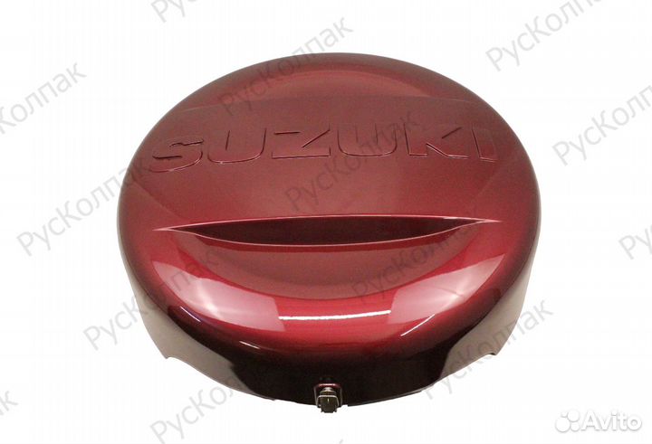 Колпак запасного колеса Витара Темно - красный