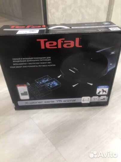 Робот пылесос tefal x75