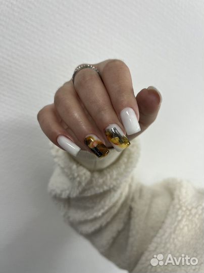 Модели на педикюр, маникюр