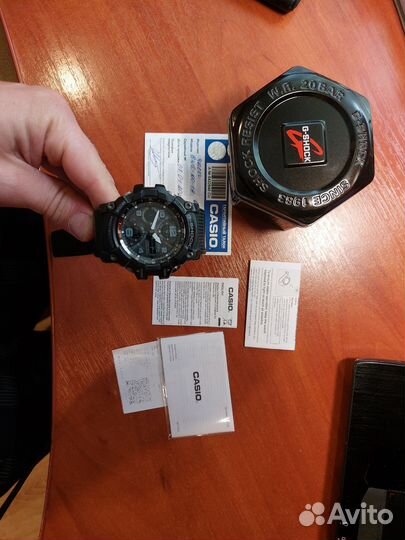 Часы casio g shock gwg 100-1a