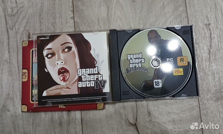 Gta San Andreas PC DVD Лицензия Слипкейс Редкость