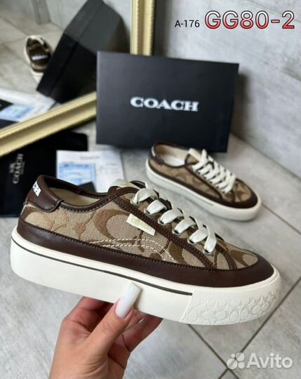 Кеды натуральные Coach (2 цвета)