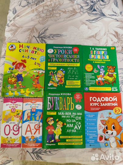 Обучающие материалы (книги, прописи, развивашки)