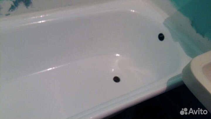 Эмалировка ванн, реставрация акрилом