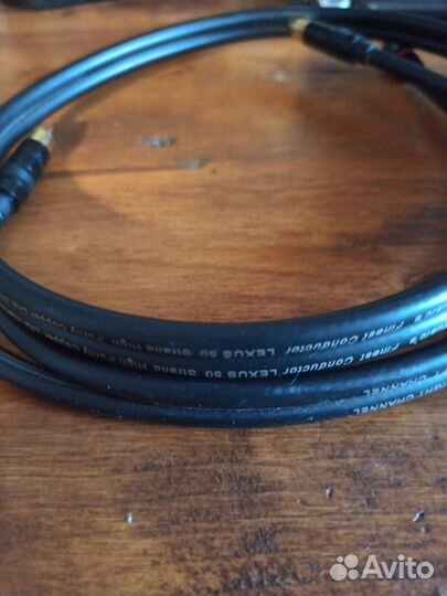 Межблочный rca. An Audio Note Lexus 50 1m