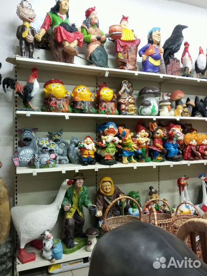 Садовые фигуры из полистоуна