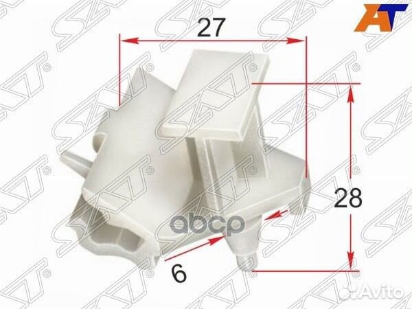 Клипса порога кузова BMW/mini (1 шт.) ST-M12234