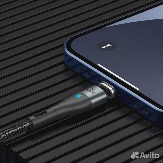 Кабель Baseus Zinc Magnetic Cable USB Type-C - Lig