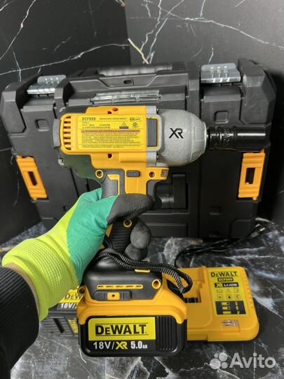 Гайковерт мощный dewalt dcf 899