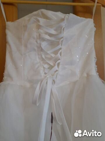 Платье свадебное новое оазмер 44-46