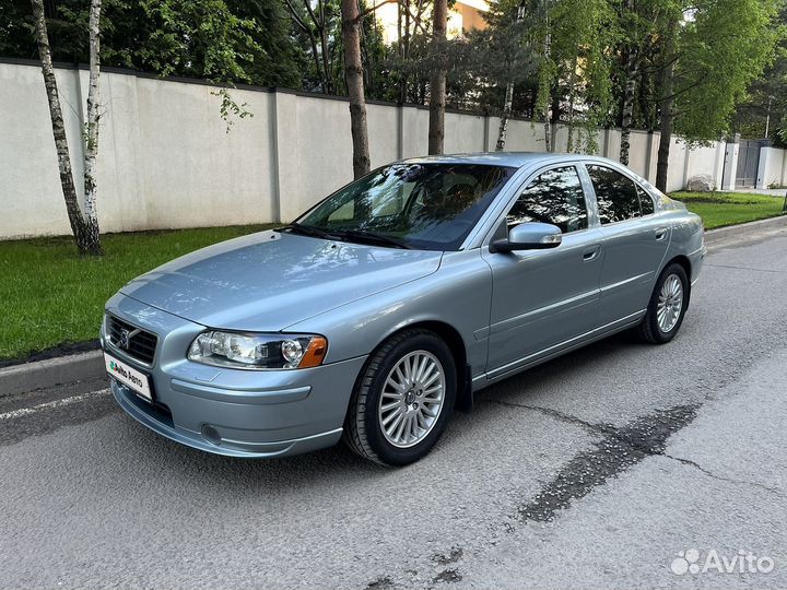 Volvo S60 2.4 AT, 2008, 243 200 км