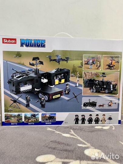 Конструктор sluban police