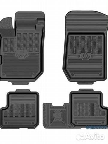 Резиновые коврики рено логан 2