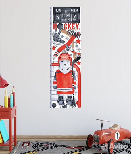 Ростомер юнного хоккеиста(новый)