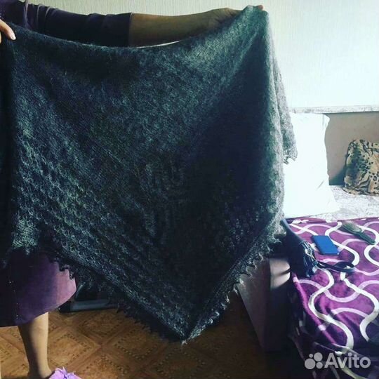 Шаль пуховая