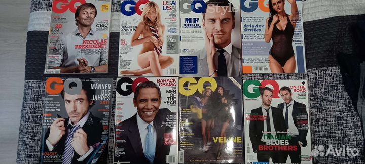 Журналы GQ иностранные