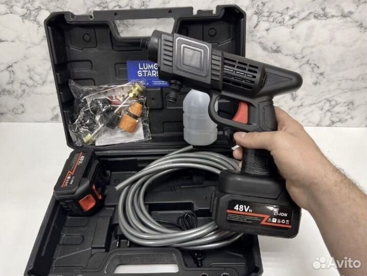 Аккумуляторная мойка высокого давления