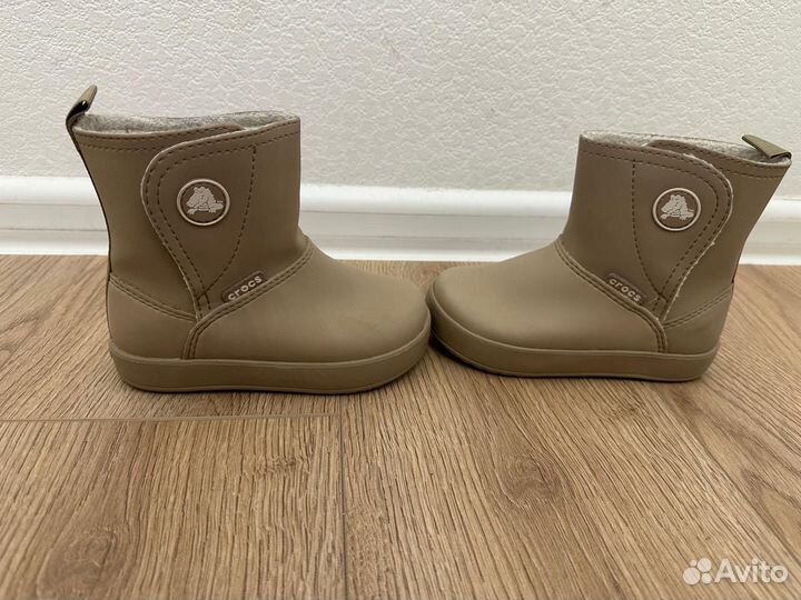 Детские сапоги crocs,27 р