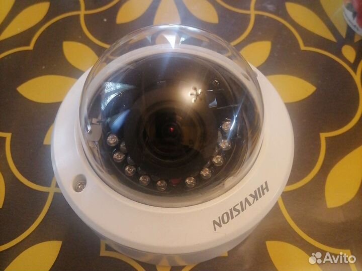 Камера видеонаблюдения купольная уличная Hikvision