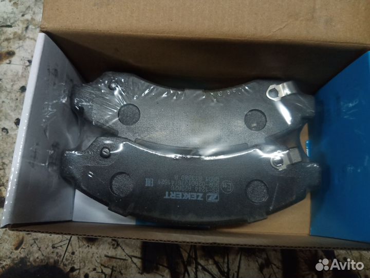 Тормозные колодки передние hover н3