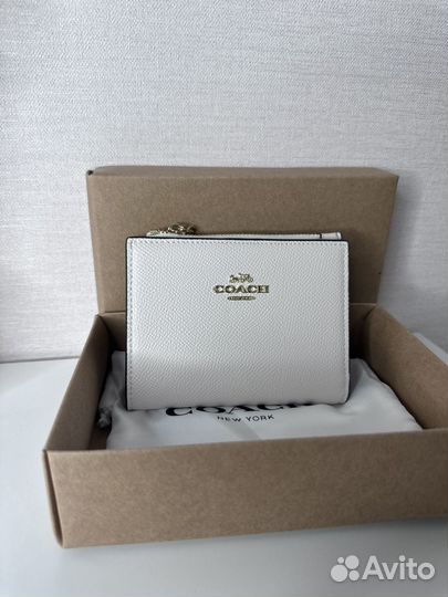 Кошелек женский coach кожаный