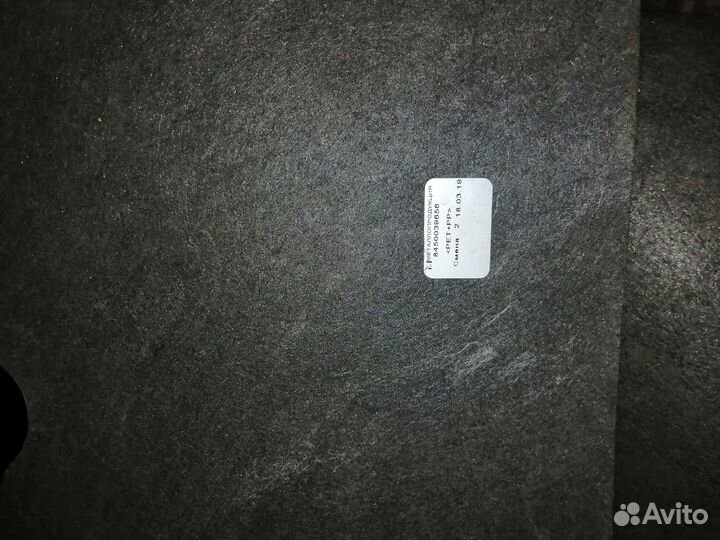 Локера задние ворсовые на автомобили штучно