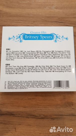 Компакт диски Britney Spears Greatest Hits (2cd)