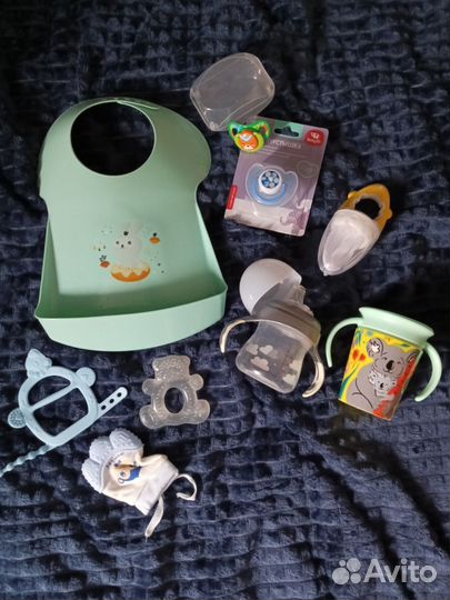 Поильники, пустышки, грызунки