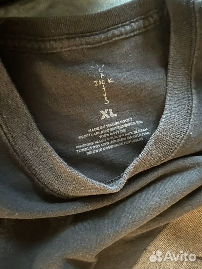 Футболка Travis Scott X Fragment X Nike Оригинал