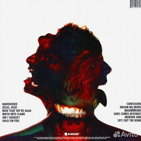 Виниловая пластинка Metallica, Hardwired.To Self-Destruct