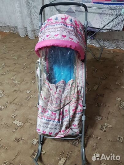 Санки коляска ника