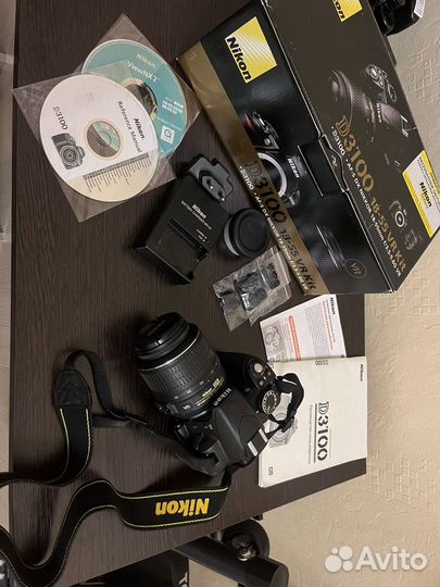 Зеркальный фотоаппарат nikon d3100