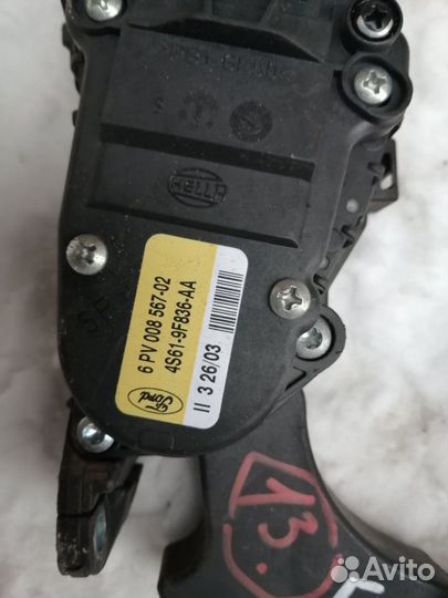 Педаль Газа Форд Фьюжен 4S619F836AA