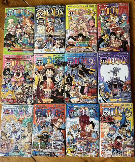 Манга one piece на японском